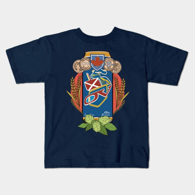 Old Vienna Beer Kids T-Shirt by tharrisunCreative